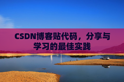CSDN博客贴代码，分享与学习的最佳实践